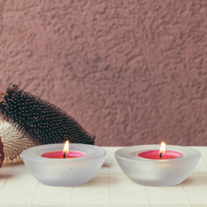 The candles