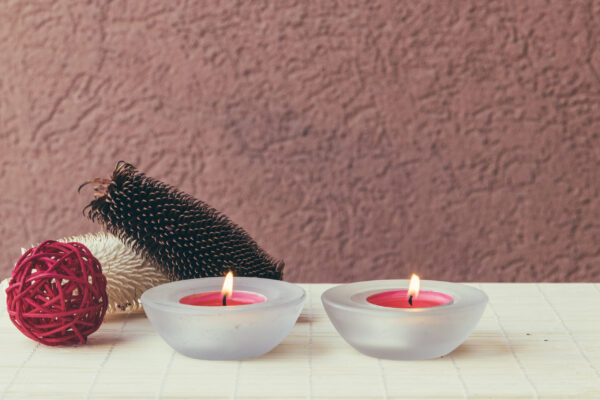 The candles